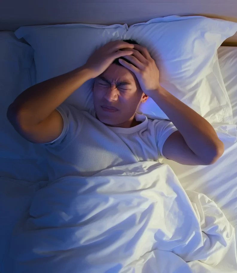 man experiencing headaches in Wesley Chapel FL